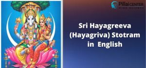 Sri Hayagriva Stotram in English | Hayagreeva Stotram
