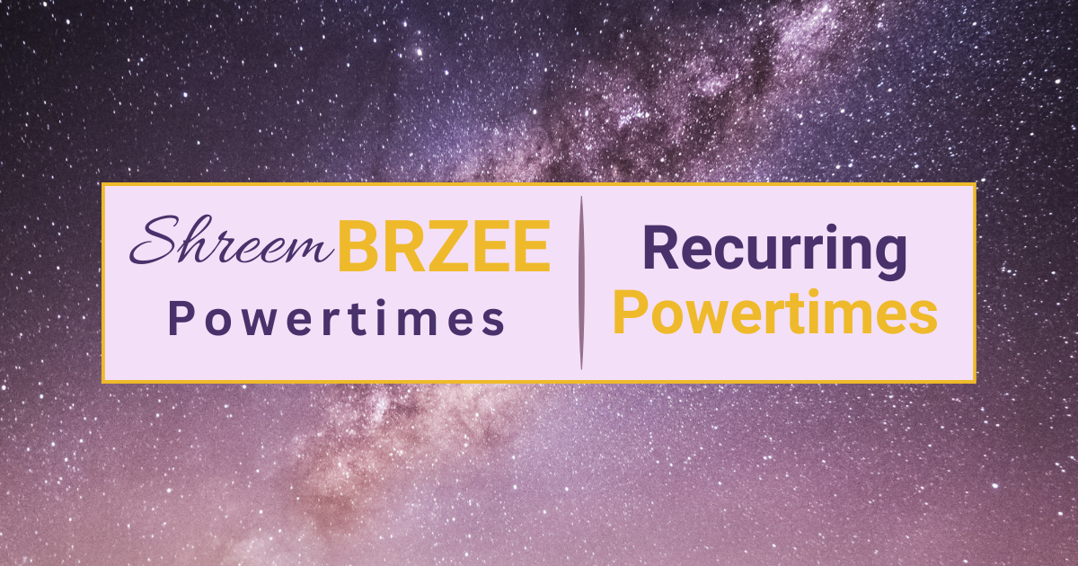 Banner with purple celestial galactic background with light purple inner banner that says