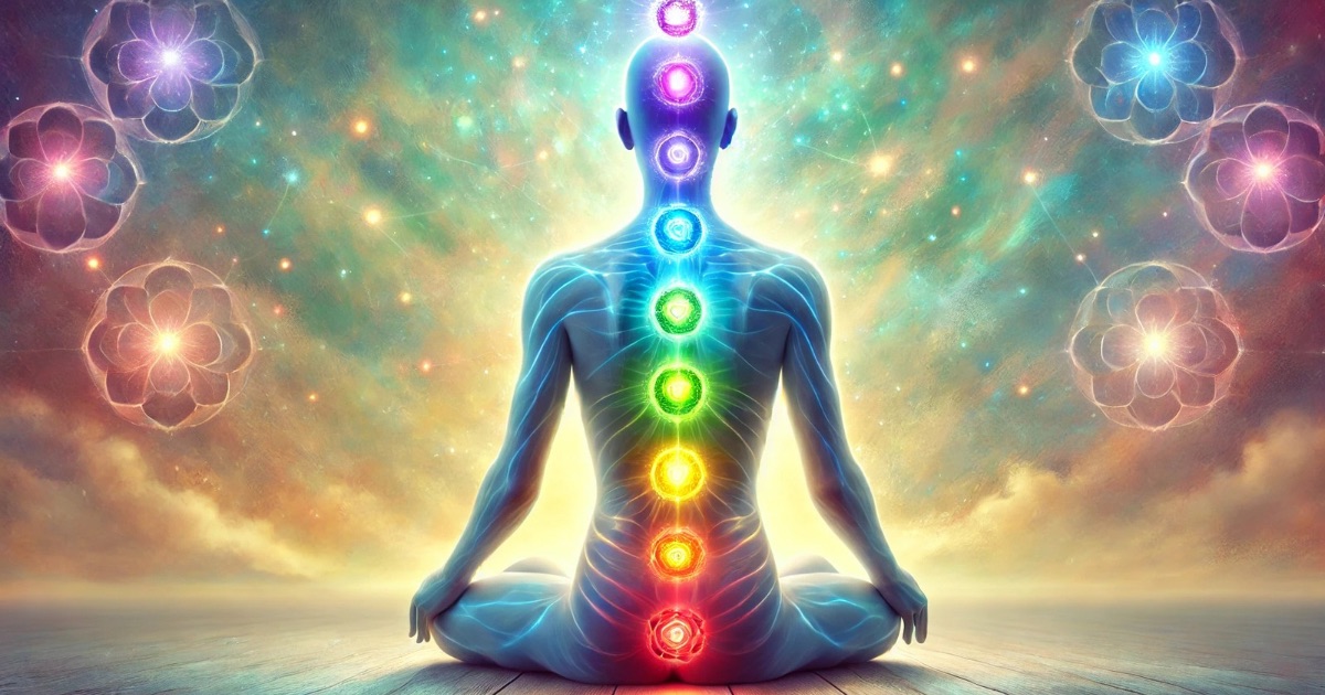 6 chakras diagram