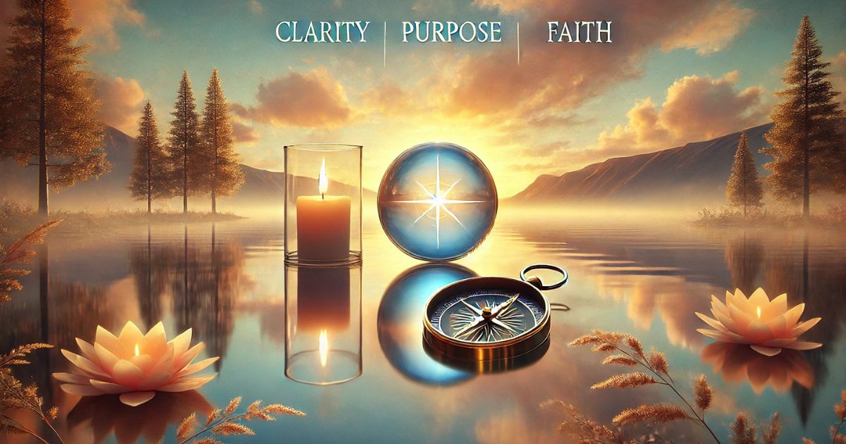 clarity, purpose, faith