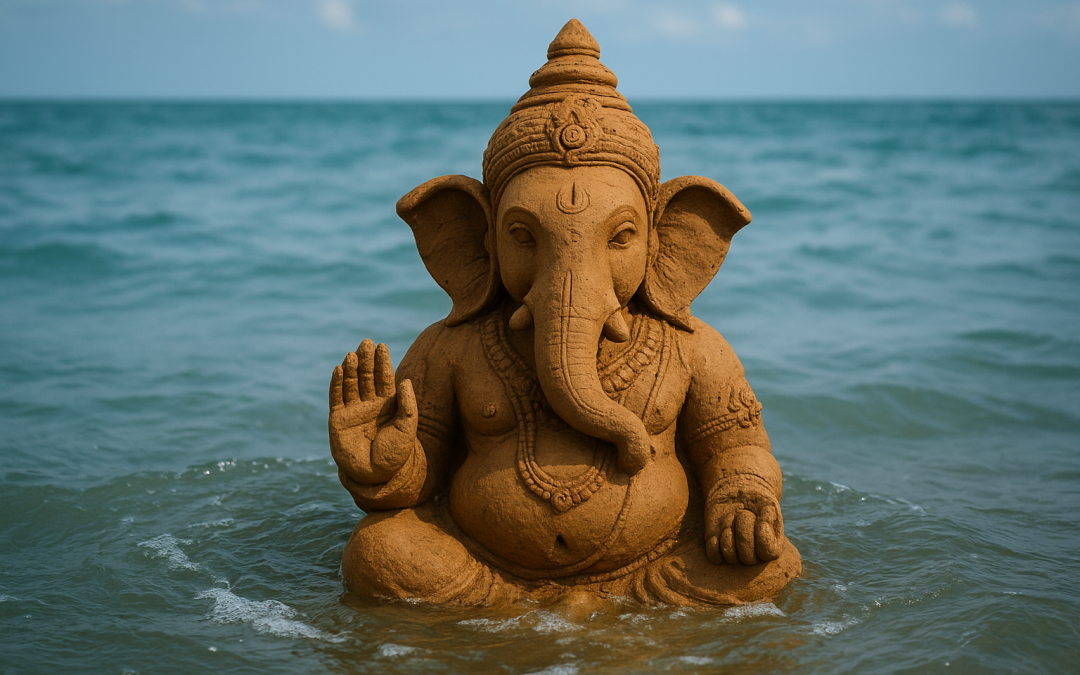 Ganesha’s Role in Karma Removal: How His Clay Statues Bring Healing and Renewal