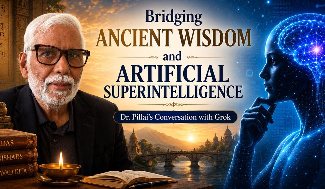 Bridging Ancient Wisdom and Artificial Superintelligence: Dr. Pillai’s Conversation with Grok