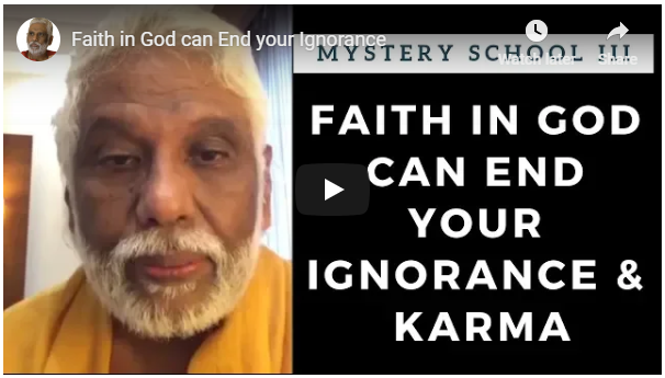 Faith in God Can End Your Ignorance
