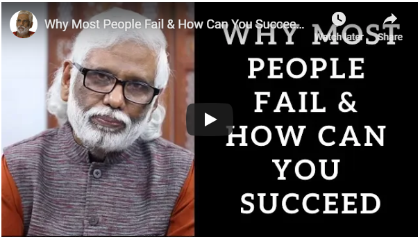Why Most People Fail and How to Succeed in Life