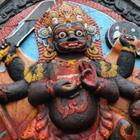 Receive Golden Abundance: Interactive Fire Lab: Kala Bhairava