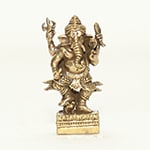 1 Inch Narthana Ganesha Statue