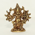 3 Inch Ucchistha Ganesha Statue