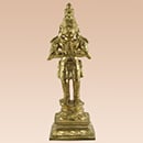 6 Inch five metal hanuman statue