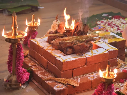 Sacred Aadi Goddess Fire Ceremony