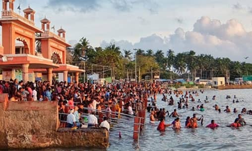 Narayana Bali (Sacrificial Offering) Pooja at Rameshwaram