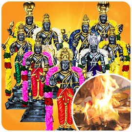 Navagaraha Homa (9 Planetary Blessings Fire Labs)