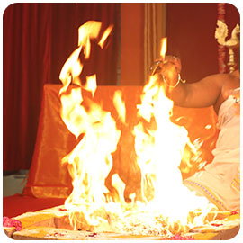 Individual 2-Priest Taittiriya Upanishad Ukta Sarva Kamya Siddhi Pradha Fire Lab
