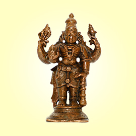 Mahavishnu Statue 2.5 inch  