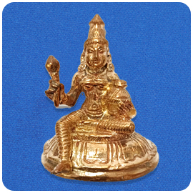 5 Metal Lakshmi Statue – 2.5 inch