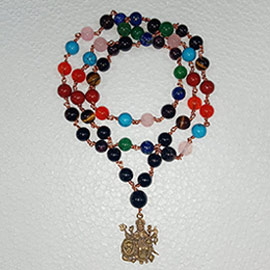 Mala with Simhavahini Pendant