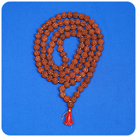 Energized Rudraksha Citrine Mala