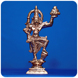 Flying Hanuman Statue (Approximately 3.25 to 3.5 Inch)  