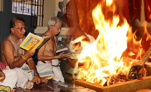 Lakshmi Trishati & Bhagya Suktam Chanting with 5-Priest Dhana Abivruti Lakshmi Fire Lab 