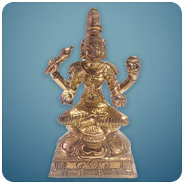3-Inch Adi Lakshmi Statue