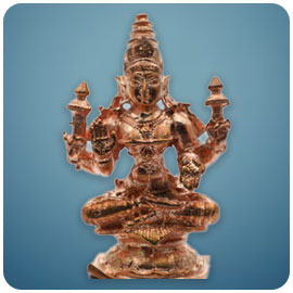 3-Inch Lakshmi Statue