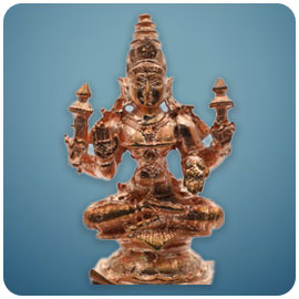3-Inch Lakshmi Statue