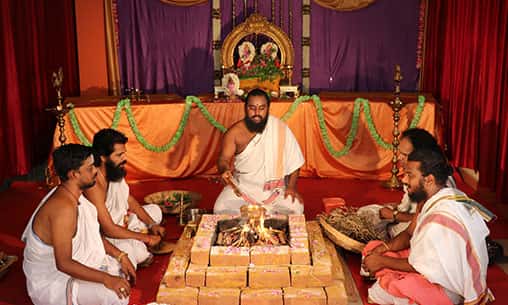 5-Priest Grand Mudgala Purana Ukta Yoga Ganapati Fire Lab with Shatru Samharaka Ekadanta Ganapati Stotram Chanting