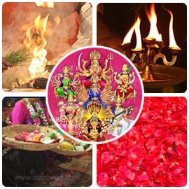Navaratri Dasa Chandi Homa Basic Package
