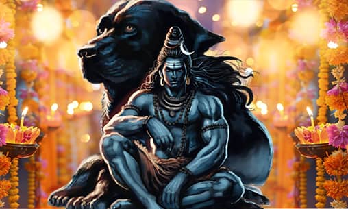 Archana (Pooja) to Kala Bhairava at Mayiladudurai Powerspot