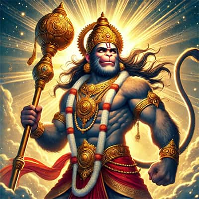 Hanuman as the Controller of Saturn: Negates Malefic Planetary Afflictions & Manifests Wishes