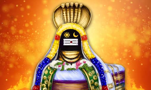 Individual Arunachaleswara Fire Lab Invoking Shiva as Infinite Light with Agni Suktam (Hymn in Praise of Fire God) Chanting*