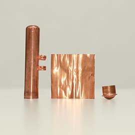 Panchaakshara Kariya Siddhi Moola Mantra Copper Amulet