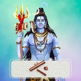 Shiva Shamburagi Moola Mantra Energized Copper Amulet