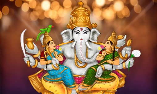 Lakshmi Ganapati: Harmonizer of Wisdom and Wealth