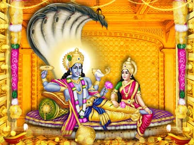 Vishnu as Vaikunta Srinivasa: Eternal Presiding Lord of Vaikunta