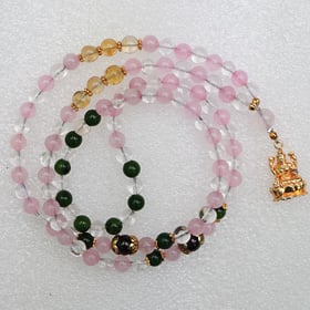 Shreem Brzee Wealth Mala with Lakshmi Pendan