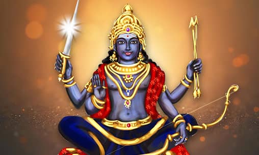 Abishekam (Hydration Ceremony) & Saturn Ashtothara Archana (Pooja by Chanting 108 Names of Saturn)