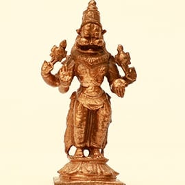2-Inch Narasimha Statue