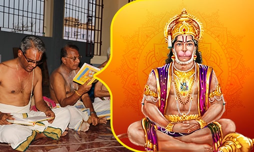 Hanuman Kavacham (Armor of Hanuman) Chanting Followed by 3-Priest Sanaischara Beejakshara Samputita Anjaneya Gayatri Fire Lab to Overcome Limiting Inner Beliefs & Materialize Potential to Reality