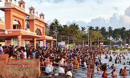 Agni Theertham Snanam (Purification Ritual at the Sacred Agni Well) at Salvation Vortex