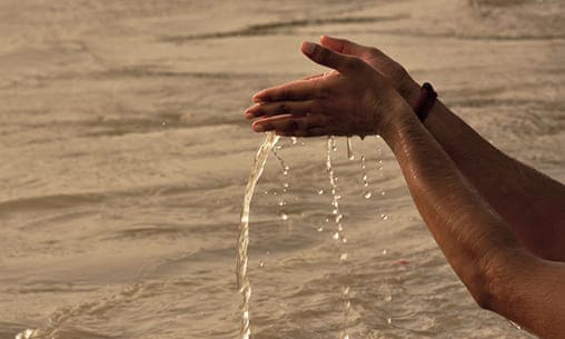 Pancha Ghat Ganga Snanam (Purification Ritual at the Confluence of Five Sacred Rivers) at Varanasi Powerspot