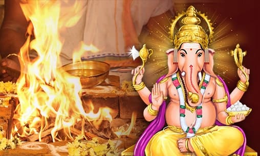 Individual Gaja Mukha Ganesha Fire Lab