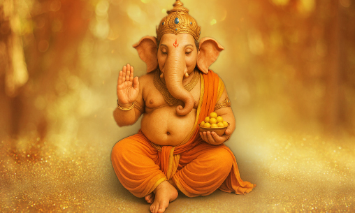 Gakara Ganapati (Form of Sacred Sound & Creative Manifestation)