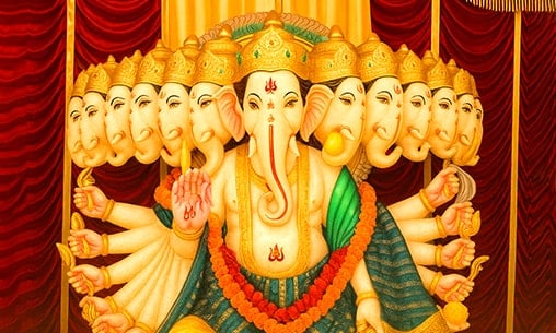 Ikshumaya Sampatprada Dhanadhipa Ganesha Udvasanam (Dismantling of Statue For Dissemination of Divine Energy) on 11th Day