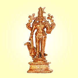 2-Inch Krotha Bhairava Statue