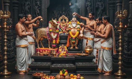 7-Priest Kamadhenu Kubera Wish-Fulfilling & Wealth Multiplier Fire Lab