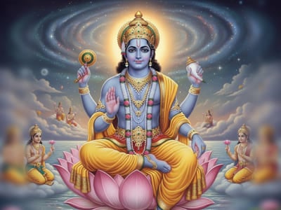 Vishnu-as-Maha-Vishnu
