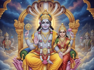 Vishnu-as-Vaikunta-Srinivasa