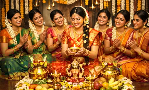 Dampathi Pooja (Elderly Married Couple Ritual) at Shreem Brzee Powerspot