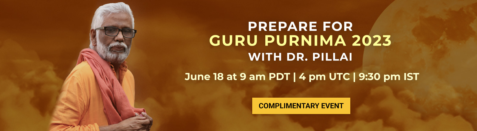 Prepare for Guru Purnima Event